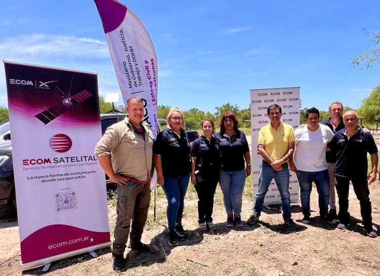 ECOM CHACO BRINDÓ CONECTIVIDAD EN EL OPERATIVO IMPENETRABLE