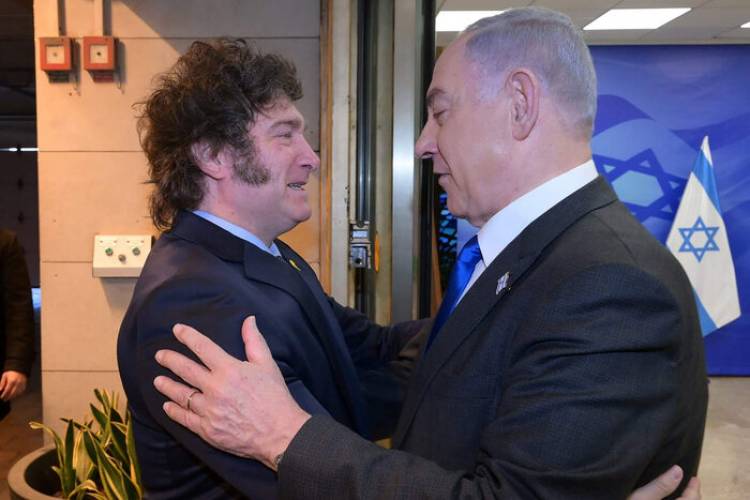 MILEI SALIÓ EN DEFENSA DE ISRAEL Y REPUDIÓ LA ORDEN DE ARRESTO A NETANYAHU