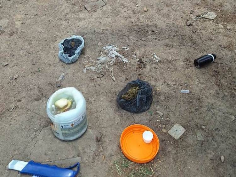 DETUVIERON A DOS HOMBRES QUE TENIAN MARIHUANA