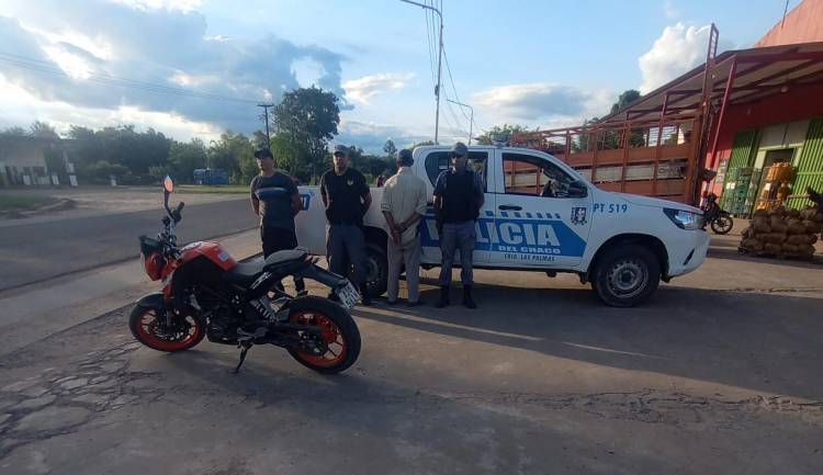 CONTROL EFICIENTE: EFECTIVOS RECUPERARON MOTOCICLETAS EN UN OPERATIVO