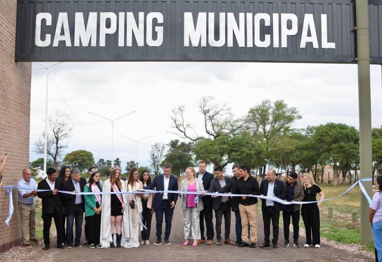 PAMPA DEL INFIERNO: EL GOBERNADOR ZDERO JUNTO A LA INTENDENTE SEIFERT INAUGURARON OBRAS EN EL CAMPING MUNICIPAL Y CUADRAS DE PAVIMENTO CON LOS RESPECTIVOS DESAGÜES