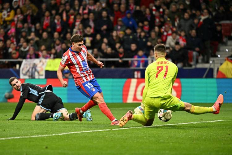CHAMPIONS LEAGUE: GOLAZO DE JULIÁN ALVAREZ Y TRIUNFO DEL ATLÉTICO