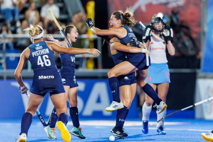 LAS LEONAS DESPIDIERON EL AÑO CON UN TRIUNFAZO ANTE PAÍSES BAJOS