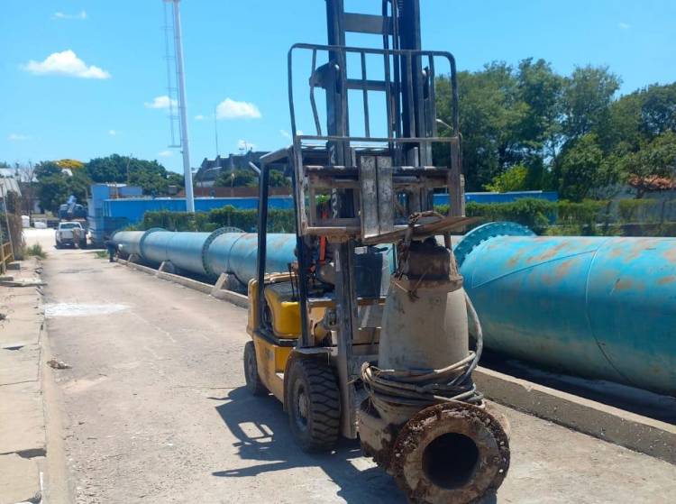 SAMEEP REALIZÓ TRABAJOS PREVENTIVOS PARA ASEGURAR EL SERVICIO DE AGUA POTABLE EN EL ÁREA METROPOLITANA