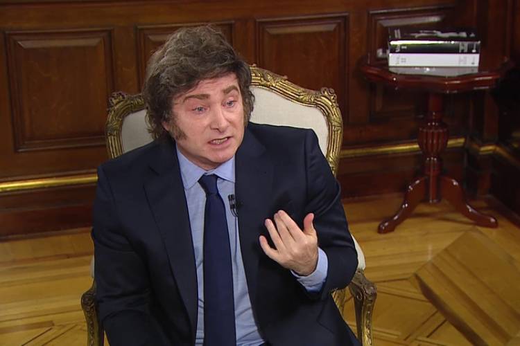 LA ENTREVISTA A JAVIER MILEI POR EL ESCÁNDALO DE $LIBRA: "NO LO PROMOCIONÉ, SÓLO LO DIFUNDÍ"
