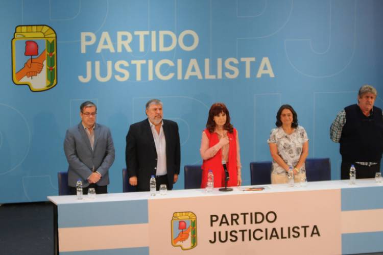 SE REÚNE POR PRIMERA VEZ EL CONSEJO NACIONAL DEL PJ BAJO LA TITULARIDAD DE CRISTINA KIRCHNER
