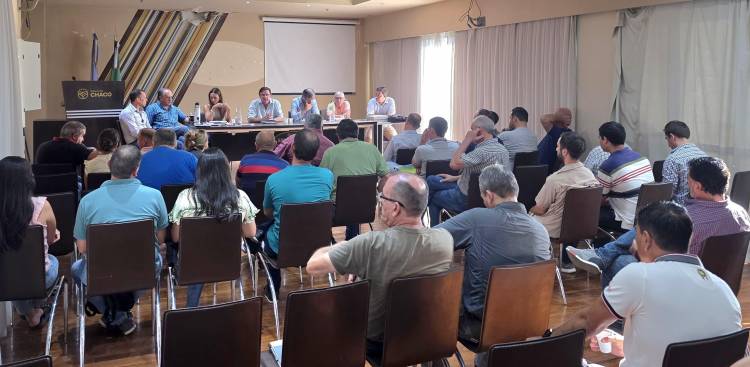 SÁENZ PEÑA: AVANZAN LAS ACCIONES DEL GOBIERNO PROVINCIAL ANTE EL IMPACTO DE LA SEQUÍA JUNTO A LOS DELEGADOS TERRITORIALES