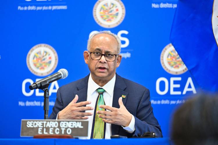 ALBERT RAMDIN FUE ELEGIDO SECRETARIO GENERAL DE LA OEA