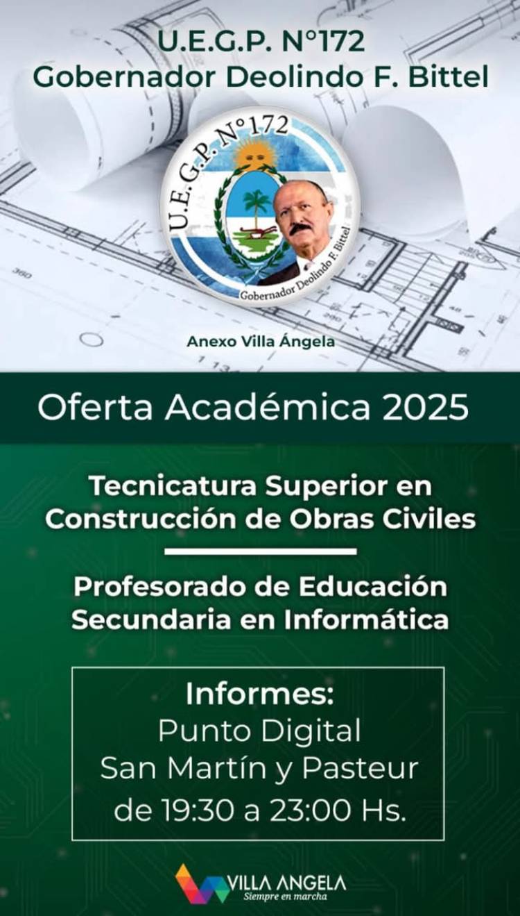 INICIO DEL CICLO LECTIVO 2025 EN LA EXTENSIÓN DE LA UEGP Nº 172 "DEOLINDO FELIPE BITTEL" DE VILLA ÁNGELA
