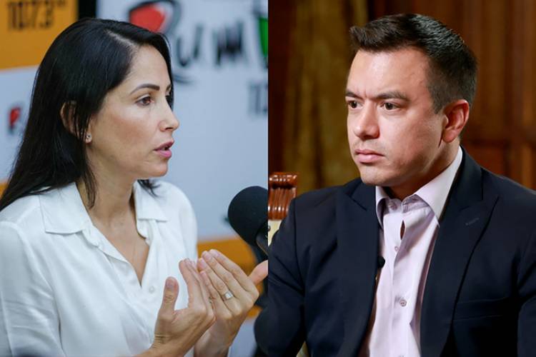 ECUADOR: NOBOA Y GONZÁLEZ SE ENFRENTAN EN UN DEBATE CLAVE 