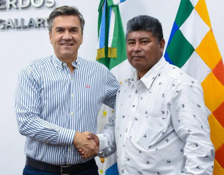 IDACH: EL GOBERNADOR ZDERO RECIBIÓ AL FLAMANTE PRESIDENTE FLORENCIO DÍAZ Y ASEGURÓ “UN TRABAJO MANCOMUNADO Y CONTINUO”