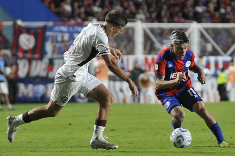 LIGA PROFESIONAL: SAN LORENZO AL FINAL RESCATÓ UN PUNTO CON LANÚS