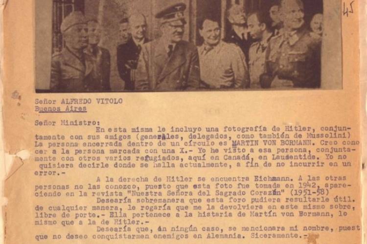 EL ARCHIVO GENERAL DE LA NACIÓN Y LOS DOCUMENTOS SOBRE LOS NAZIS EN ARGENTINA 
