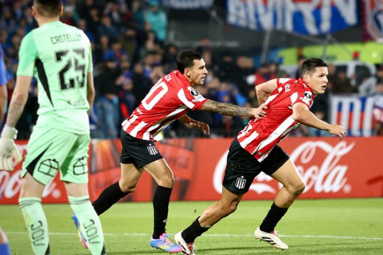 A ESTUDIANTES LE BASTÓ UN TIEMPO PARA ACOMODARSE EN LA LIBERTADORES