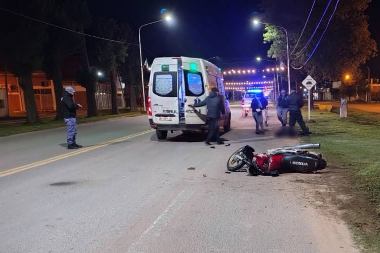 JOVEN FALLECE EN ACCIDENTE DE MOTO: EL CONDUCTOR QUEDÓ DETENIDO