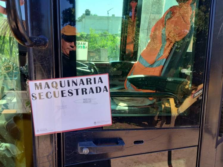 NUEVA INTERVENCIÓN DE LA DIRECCIÓN DE BOSQUES PUSO FRENO A OTRO DESMONTE ILEGAL