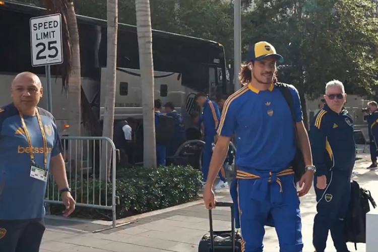 BOCA YA ENTRENÓ EN SUELO ESTADOUNIDENSE PARA EL MUNDIAL DE CLUBES