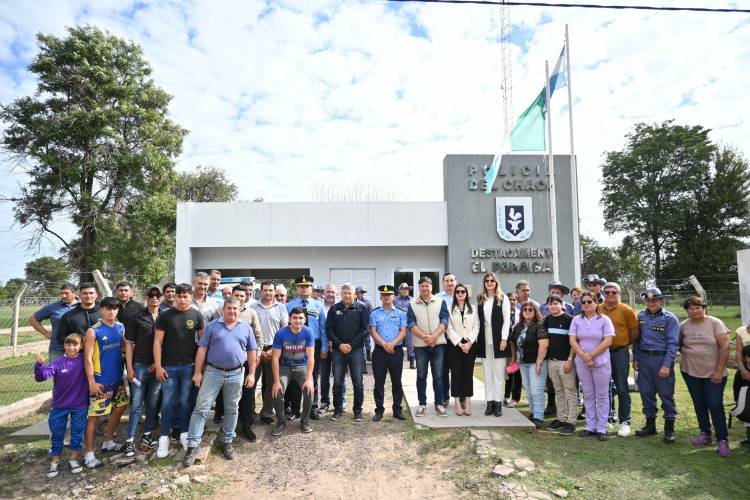 POR PRIMERA VEZ: EL DESTACAMENTO RURAL "EL PARAISAL" RECIBE SU PATRULLERO
