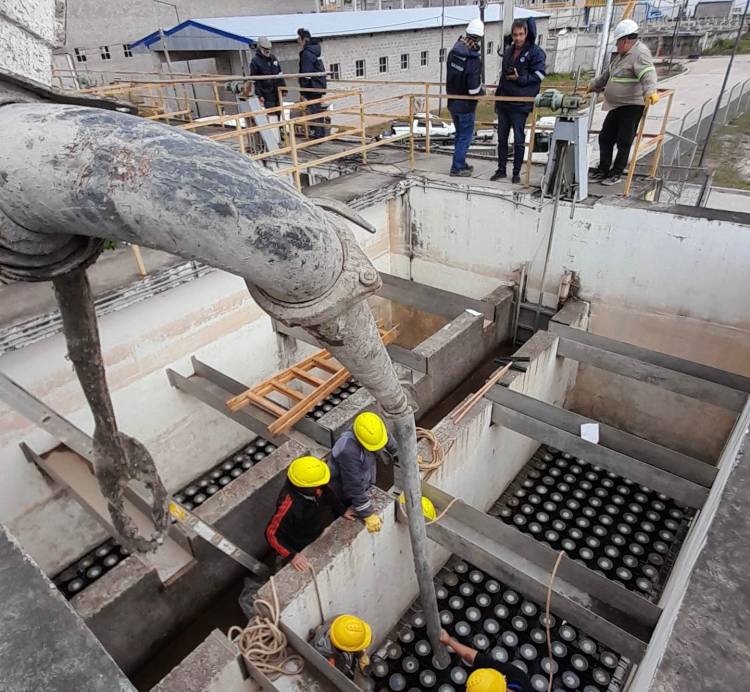 SAMEEP AVANZA EN LA PLANTA POTABILIZADORA 2 PARA MEJORAR EL CAUDAL Y LA CALIDAD DEL AGUA