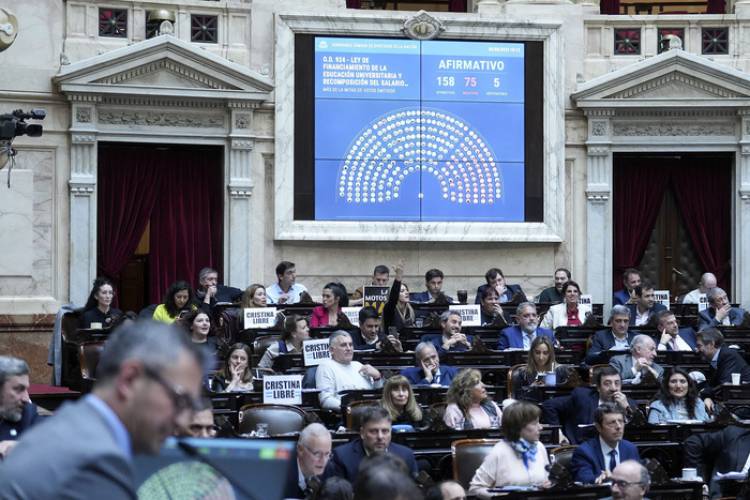 EL GARRAHAN Y LAS UNIVERSIDADES RESISTEN EN EL CONGRESO