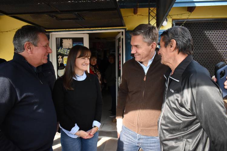 PLAN DE PAVIMENTO URBANO: ZDERO Y SCHNEIDER CONSTATARON AVANCE DE OBRAS EN CHARATA