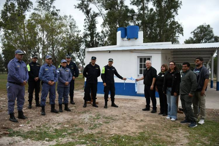 INAUGURACIÓN DE LA NUEVA OFICINA DE POLICÍA CAMINERA EN EL CAMPING MUNICIPAL “DR. HUGO CARLOS ARECE”