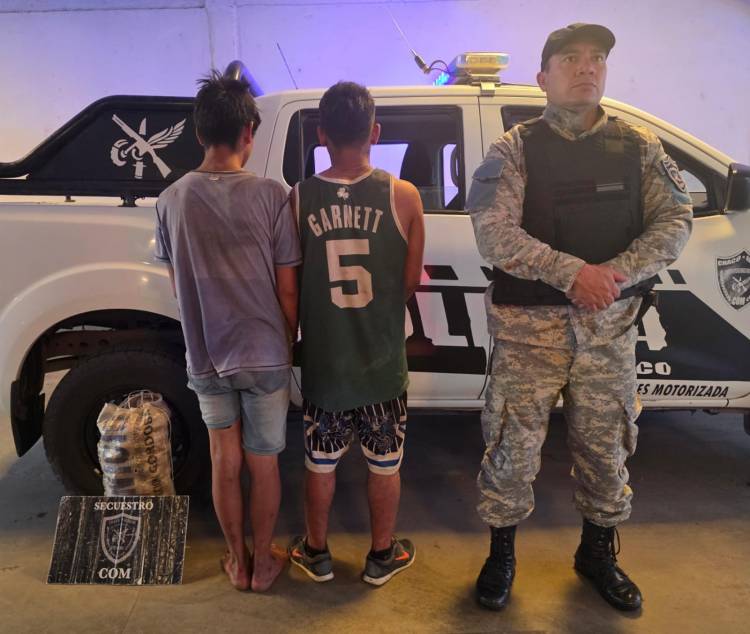 DOS JÓVENES FUERON DETENIDOS TRAS INTENTO DE HURTO CON ESCALAMIENTO EN LOCAL GASTRONÓMICO