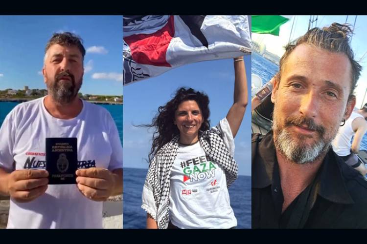 ISRAEL LIBERÓ A LOS TRES ARGENTINOS QUE FORMARON PARTE DE LA FLOTILLA GLOBAL SUMUD