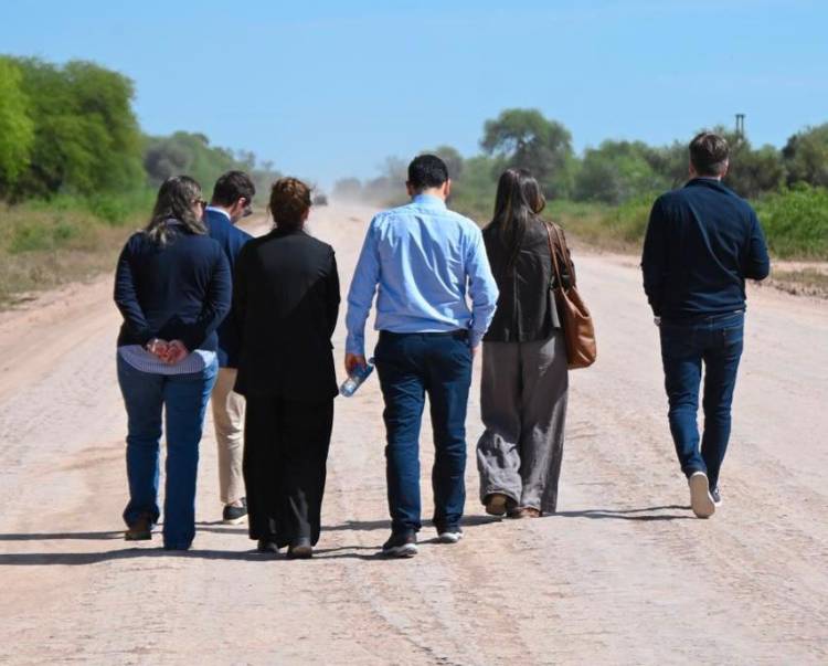 FONPLATA LLEGÓ A CHACO POR LA RUTA PROVINCIAL N° 9 DEL IMPENETRABLE