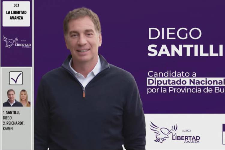 PESE AL FALLO DE RAMOS PADILLA, LOS SPOTS DE LLA MUESTRAN A SANTILLI COMO CABEZA DE LISTA