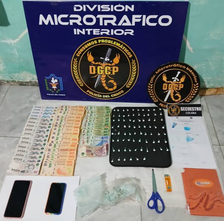 ALLANAMIENTO POR NARCOMENUDEO: DOS PERSONAS DETENIDAS Y DROGA SECUESTRADA