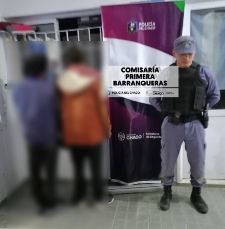 QUISIERON ROBAR CABLES, LOS VECINOS LOS ATRAPARON Y LOS DETUVO LA POLICÍA