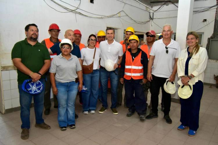 AVANZAN LAS OBRAS DE REFACCIÓN INTEGRAL Y AMPLIACIÓN DEL CENTRO DE SALUD DE VILLA RÍO NEGRO
