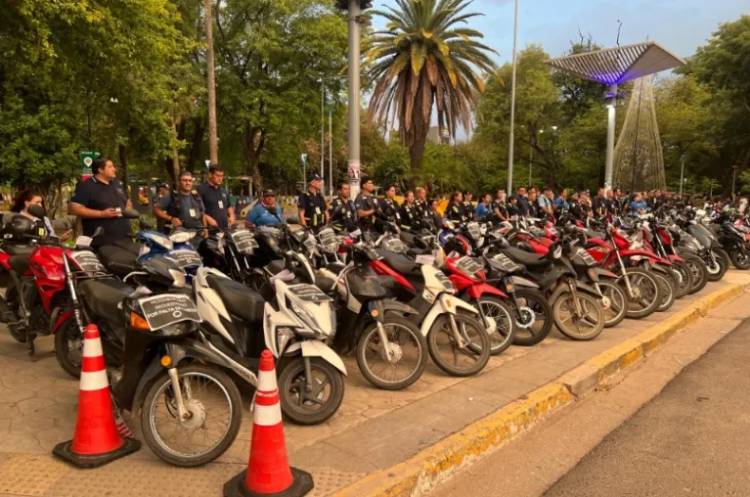 UN GRAN OPERATIVO DE SEGURIDAD VIAL DEJÓ 79 MOTOS SECUESTRADAS