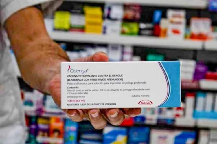 DENGUE: SOLO 25 ? LOS VACUNADOS COMPLETÓ EL ESQUEMA DE INMUNIZACIÓN