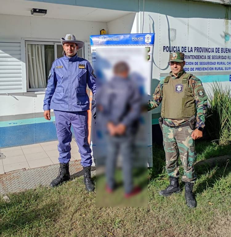 DETENIDO POR SUPUESTO ABIGEATO QUEDÓ A DISPOSICIÓN DE LA JUSTICIA CHAQUEÑA