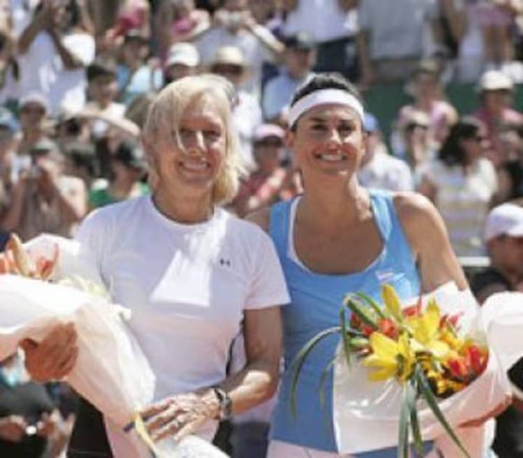 MARTINA NAVRATILOVA, LA LEYENDA VIVIENTE QUE FULMINÓ A JAVIER MILEI