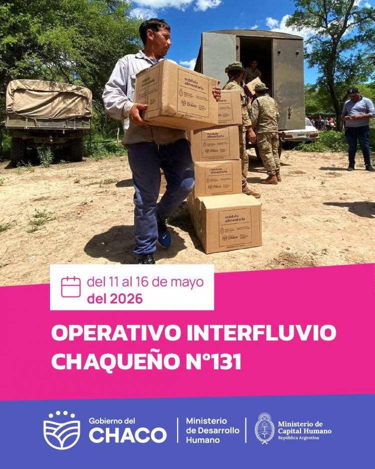 ESTE LUNES: INICIA EL OPERATIVO INTERFLUVIO CHAQUEÑO N°131 EN EL IMPENETRABLE