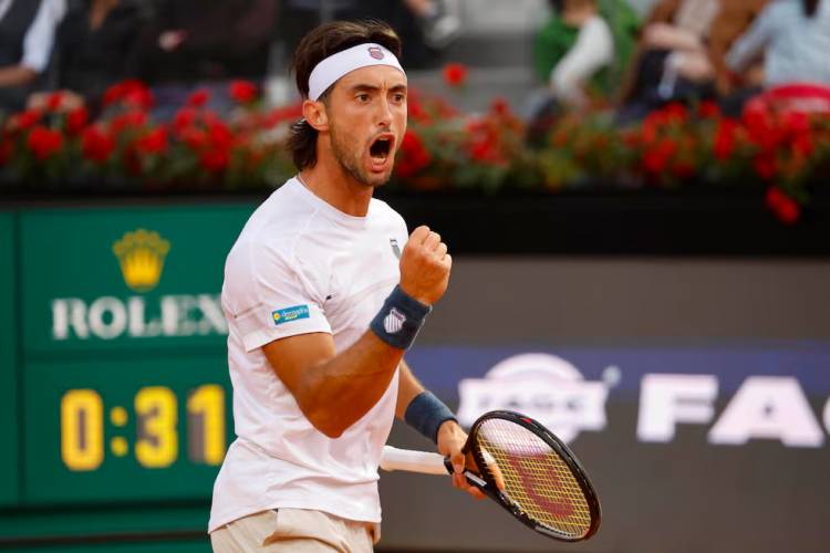 TENIS: THIAGO TIRANTE ELIMINÓ A OTRO TOP 20 EN EL MASTERS DE ROMA