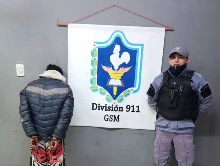 LO FRENARON EN UN CONTROL Y DESCUBRIERON QUE TENÍA PEDIDO DE CAPTURA POR ROBO ARMADO