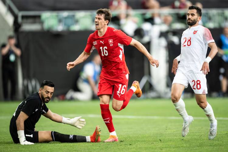 CAMINO AL MUNDIAL, SUIZA GOLEÓ A JORDANIA, UNO DE LOS RIVALES DE ARGENTINA