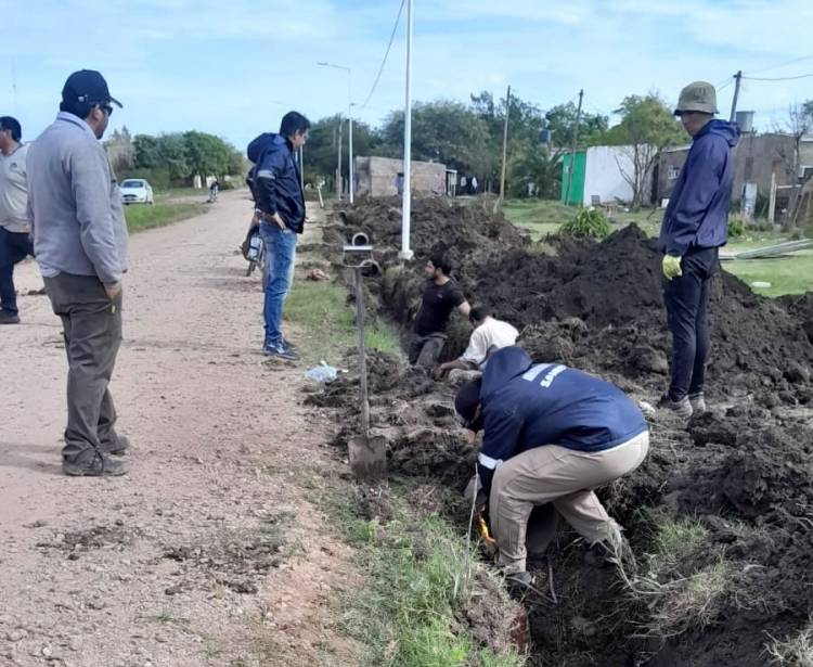 SAN BERNARDO: SAMEEP AMPLIÓ LA RED DE AGUA POTABLE Y MEJORÓ EL SERVICIO EN EL BARRIO SAN MARTÍN SUR