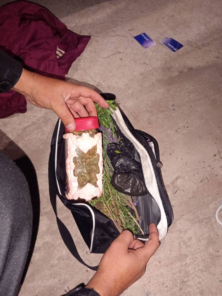 DETUVIERON A UN HOMBRE QUE TRANSPORTABA MARIHUANA Y PASTA BASE EN UN COLECTIVO DE LARGA DISTANCIA