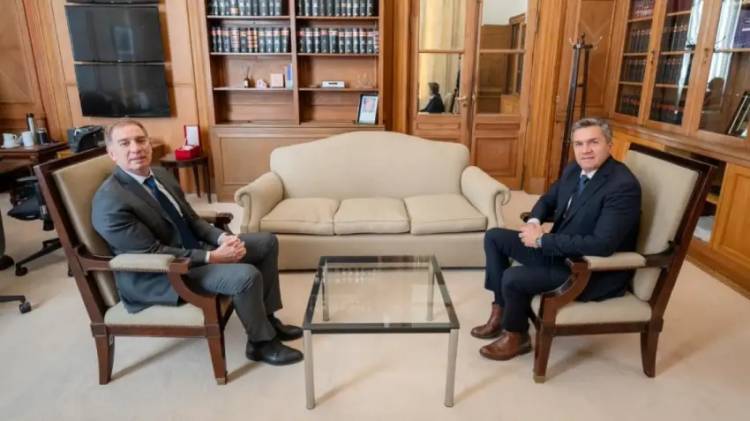ZDERO SE REUNIÓ CON SANTILLI EN CASA ROSADA Y HABLARON DE LA REFORMA ELECTORAL