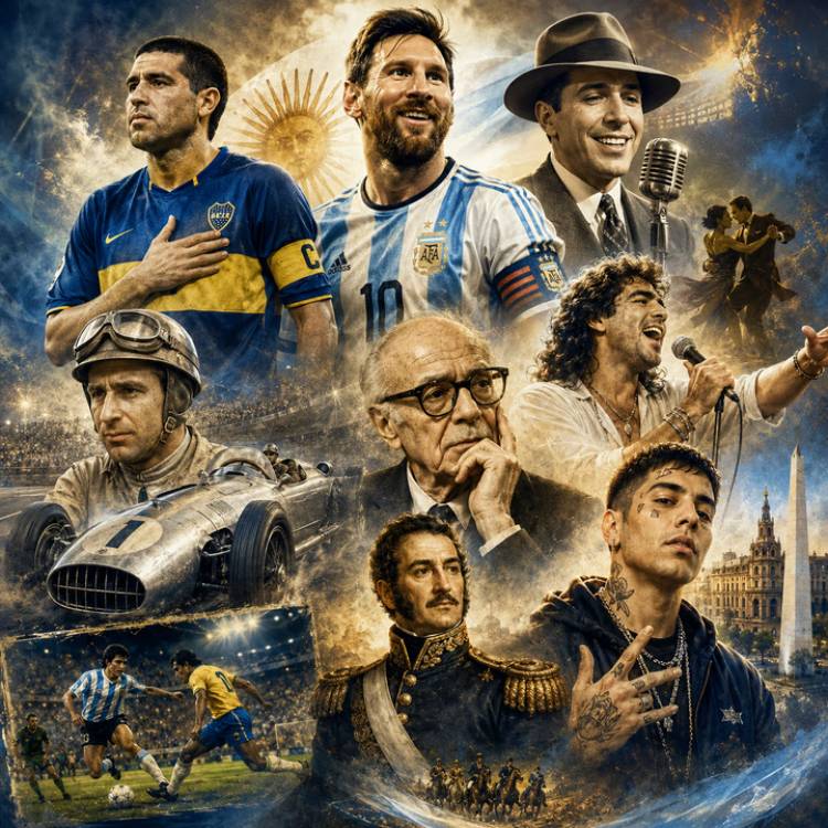 24 DE JUNIO, EL DÍA MÁS ARGENTINO: MESSI, FANGIO, RIQUELME, GARDEL, RODRIGO Y UNA FECHA CARGADA DE HISTORIA
