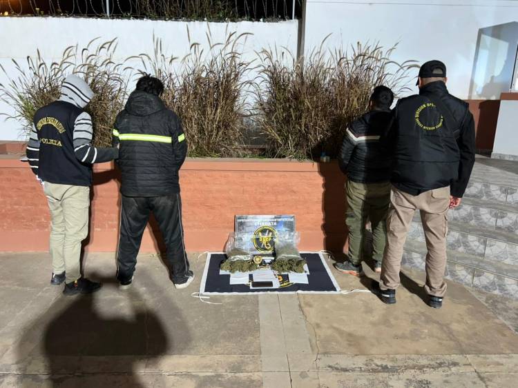 CHARATA: EVADIERON UN CONTROL ANTIDROGAS, FUERON PERSEGUIDOS Y TERMINARON DETENIDOS