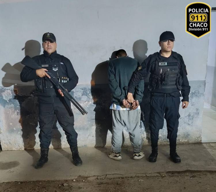 VILLA ÁNGELA: DETUVIERON A UN HOMBRE CON PEDIDO DE CAPTURA VIGENTE