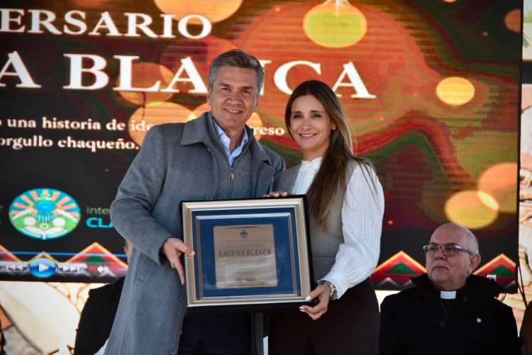 ZDERO Y PANZARDI RATIFICARON EL TRABAJO CONJUNTO EN EL 138° ANIVERSARIO DE LAGUNA BLANCA