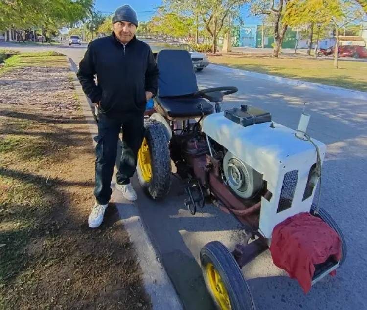 EL ÚNICO MINITRACTOR PARA TAREAS RURALES DE LA PROVINCIA RUGE EN SÁENZ PEÑA