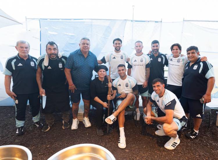 LA INTIMIDAD DEL ASADO-CÁBALA: EL VIDEO DE LA SELECCIÓN QUE SE VOLVIÓ VIRAL ANTES DE LA FINAL CON ESPAÑA